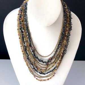 Vintage Rachel Reinhardt multiple strands necklace